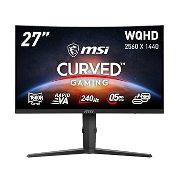 Amazon.co.jp: MSI 湾曲ゲーミングモニター MPG 275CQRXF 27